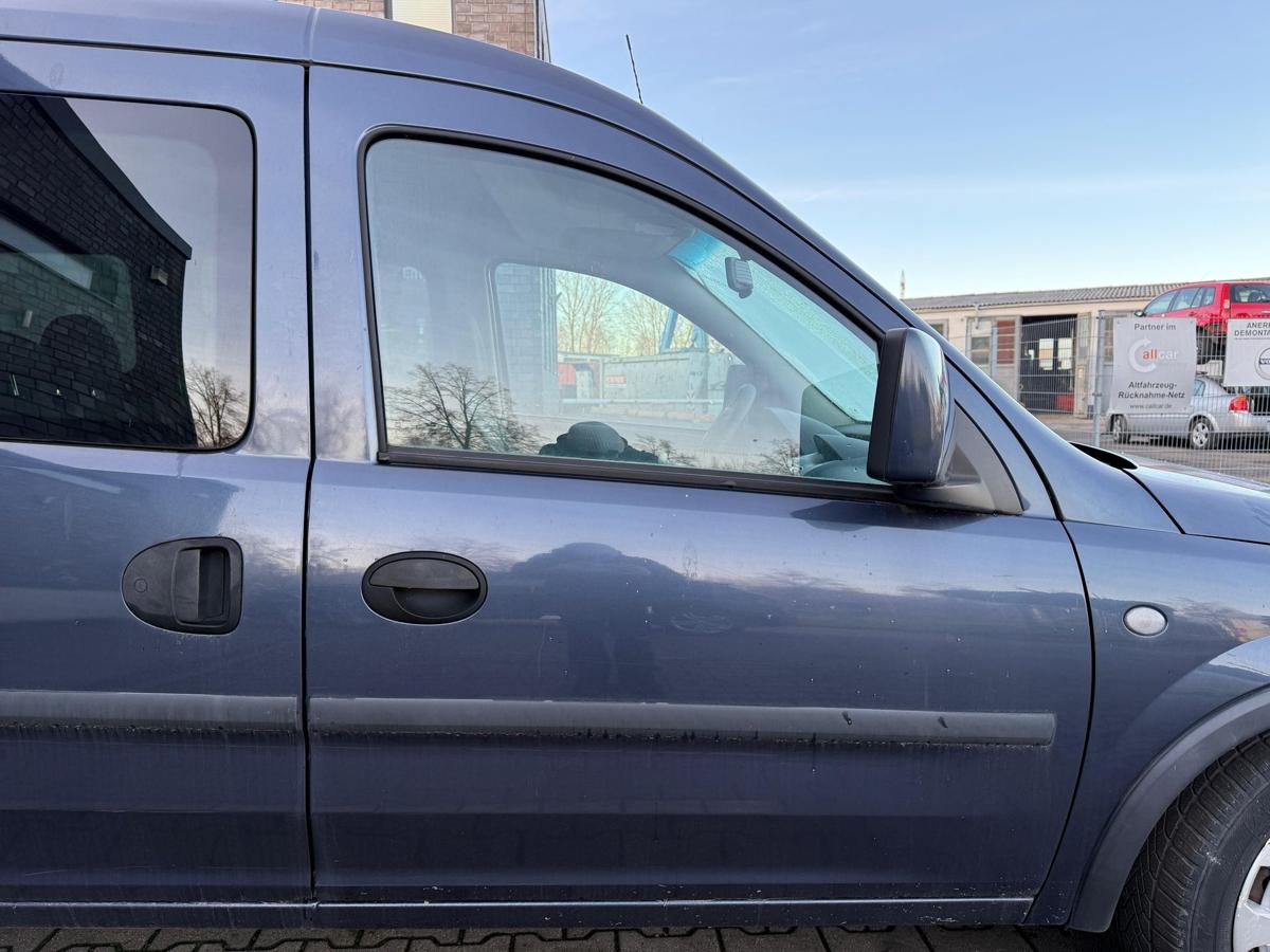 Opel Combo C original Tür vorn rechts Z168 Metroblau Rohbau BJ06